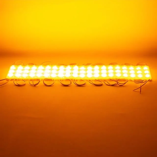 12 Volt 1.5 Watt Sarı 2835 69 X 16 Mm IP65 160 – 180 Lümen 160 Derece Modül Led görsel 2