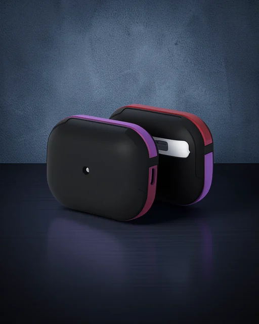 Apple Airpods 3 (3.nesil) Mo-a8 Armor Kılıf - Kırmızı