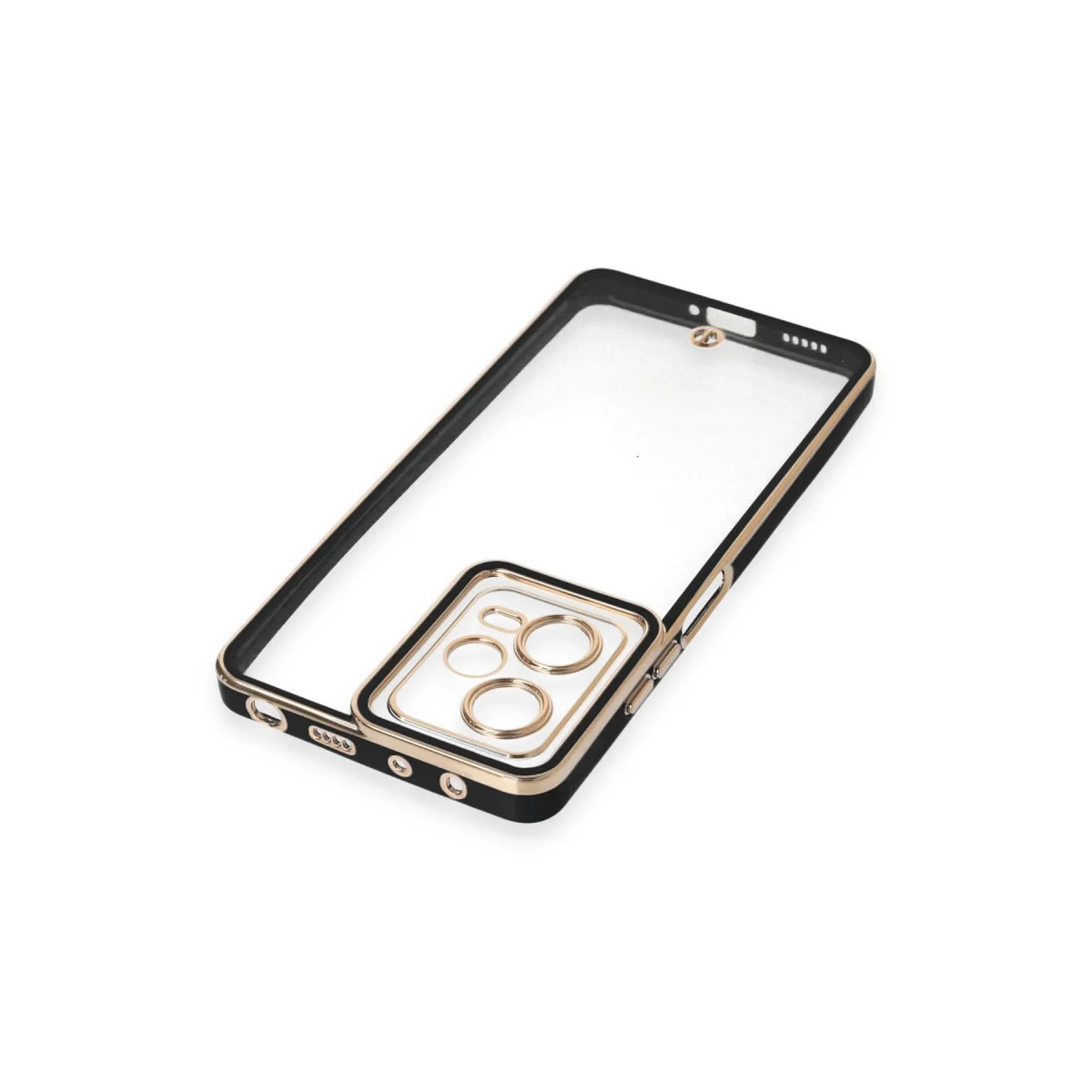 Xiaomi Redmi Note 12 5g Kılıf Liva Lens Silikon - Siyah görsel 3