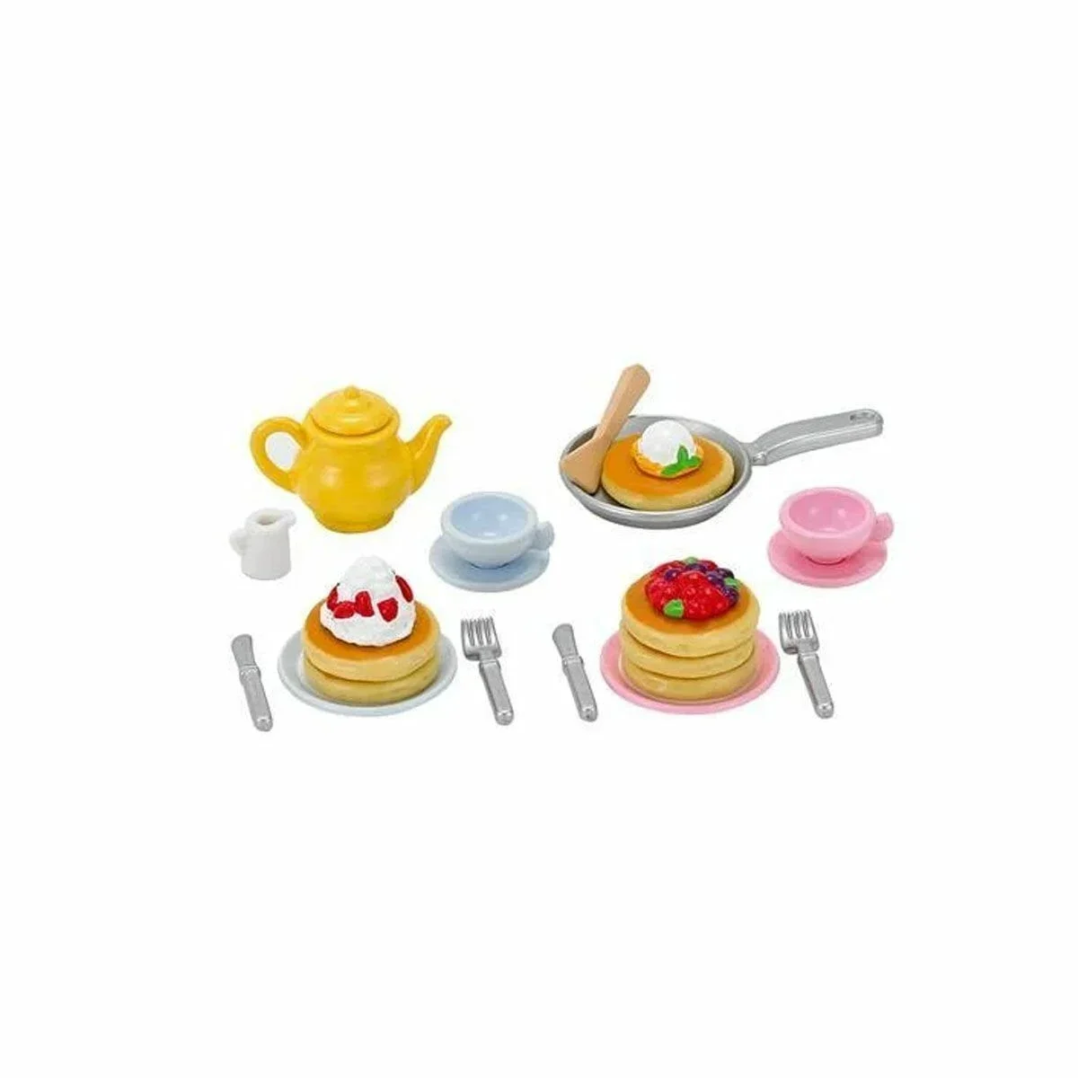 5225 Sylvanian Families Pankek Seti figürler ayrı satılır +3 yaş görsel 2