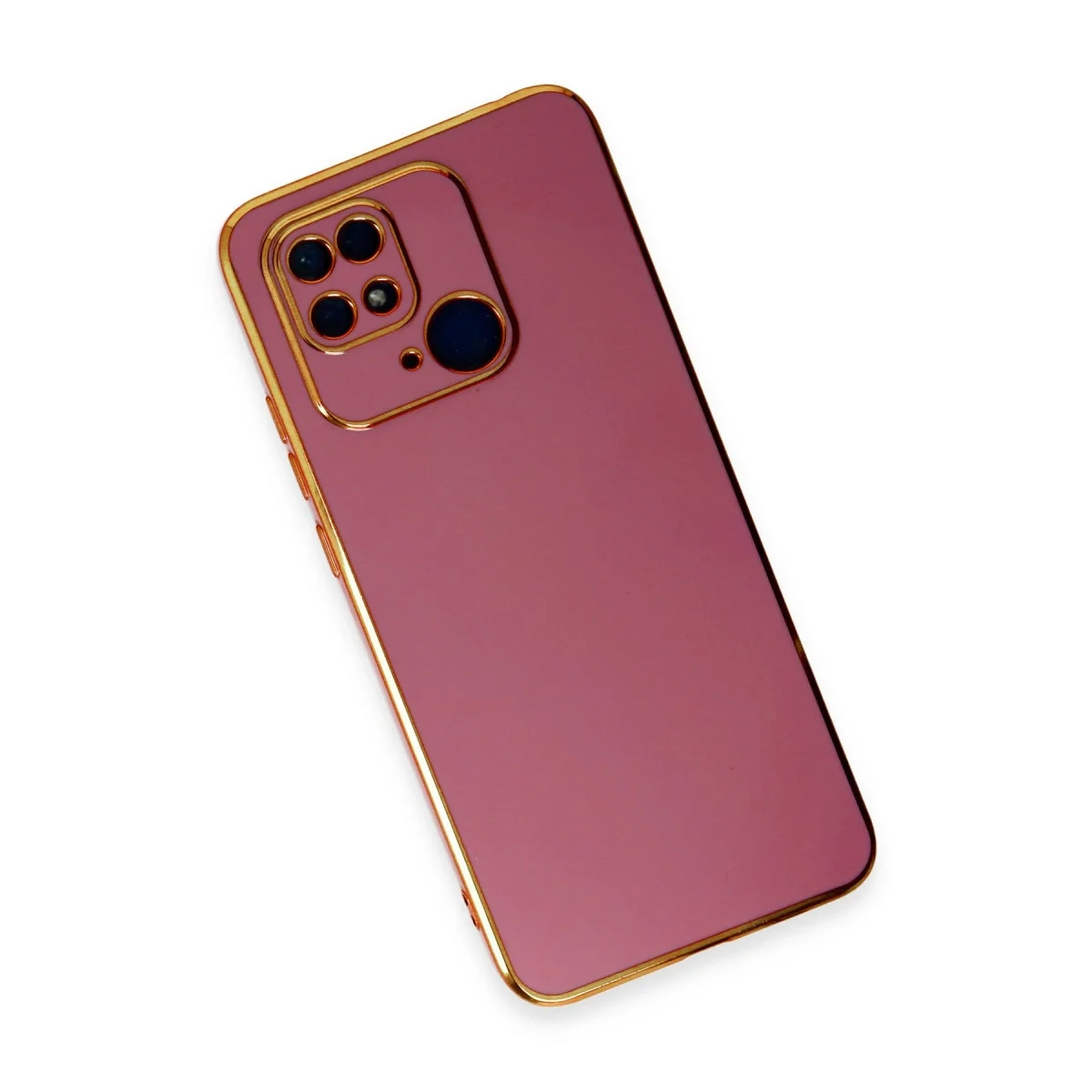 Xiaomi Redmi 10c Kılıf Volet Silikon - Kırmızı görsel 2