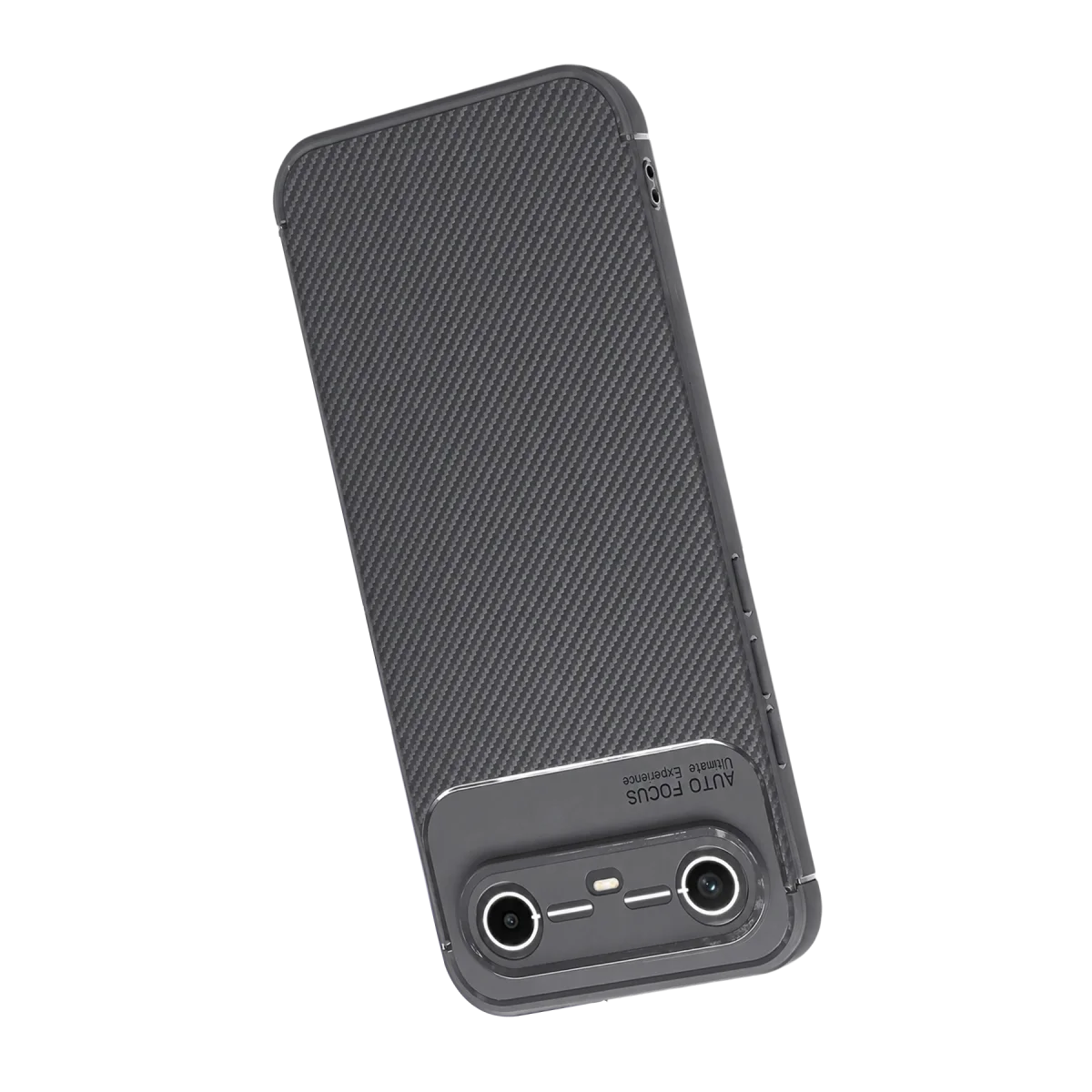 Tecno Spark Slim 5G Auto Focus Karbon Kapak - Gri görsel 4
