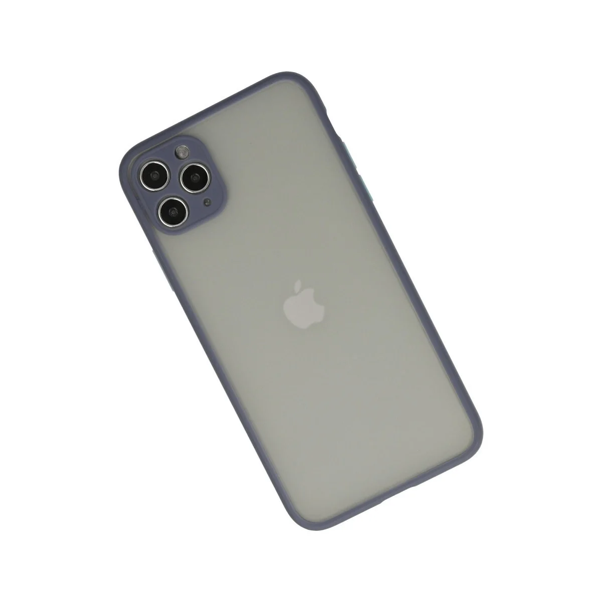 Apple İphone 12 Pro Max Kılıf Montreal Silikon Kapak - Gri görsel 3