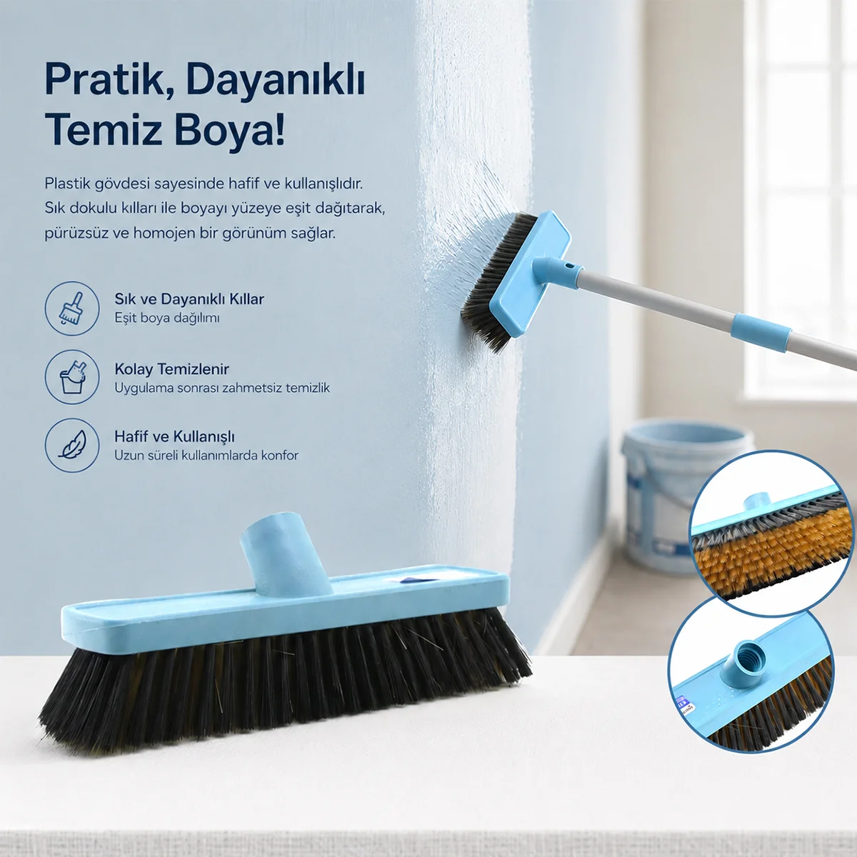 Plastik Badana Fırçası görsel 2
