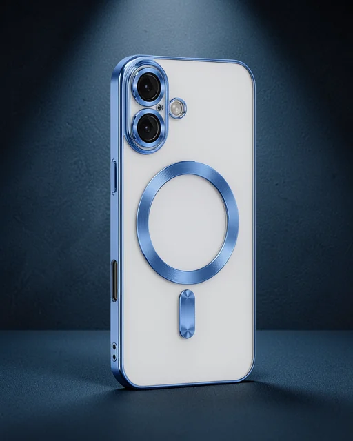 Apple İphone 16 Kılıf Kross Magneticsafe Kapak - Sierra Blue