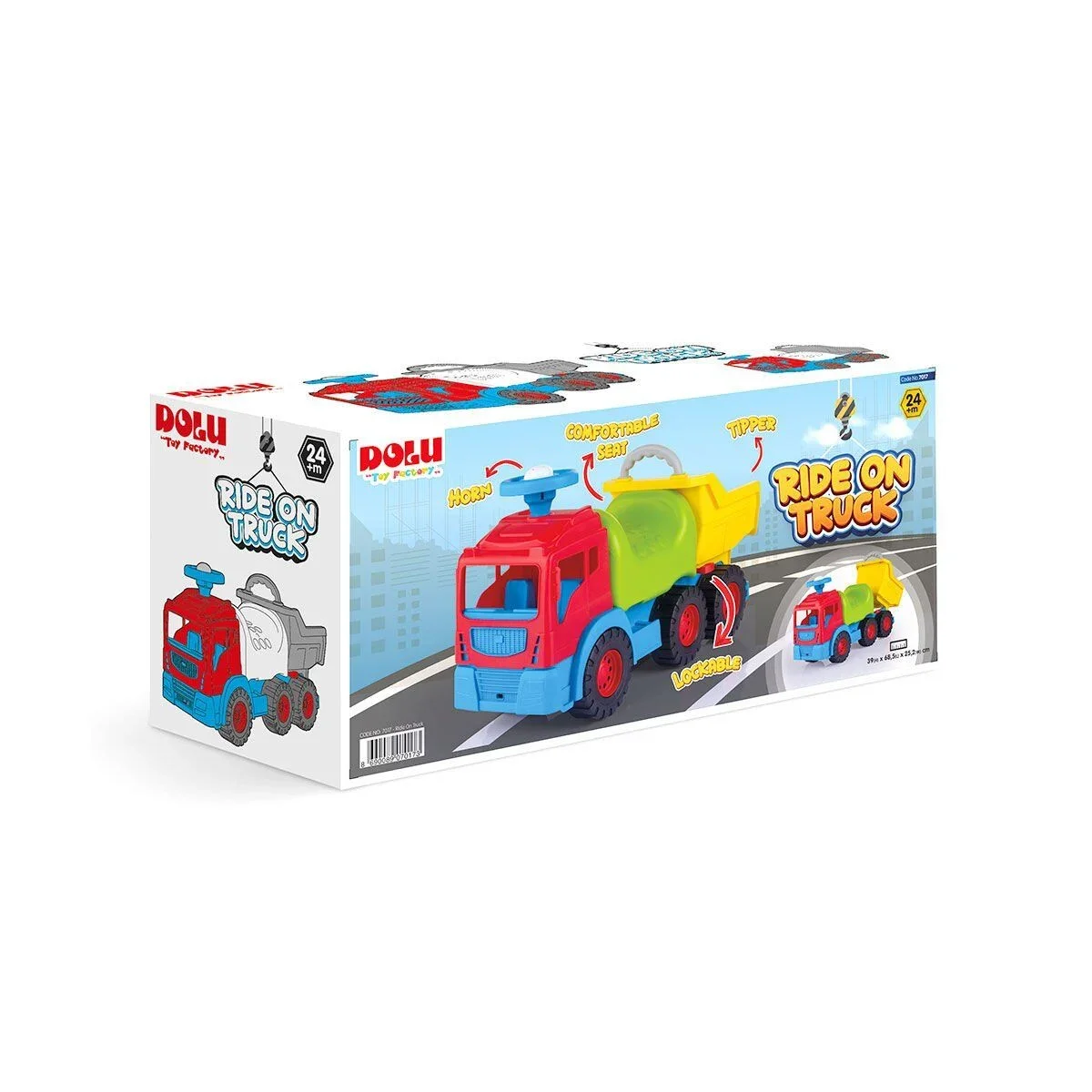 7017 Oyuncak-rıde On Truck görsel 2