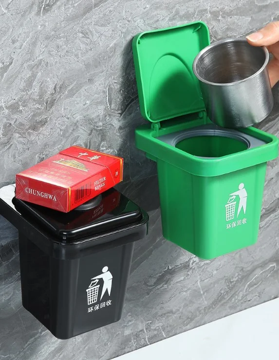 Çöp Kovası Tasarımlı Küllük görsel 5