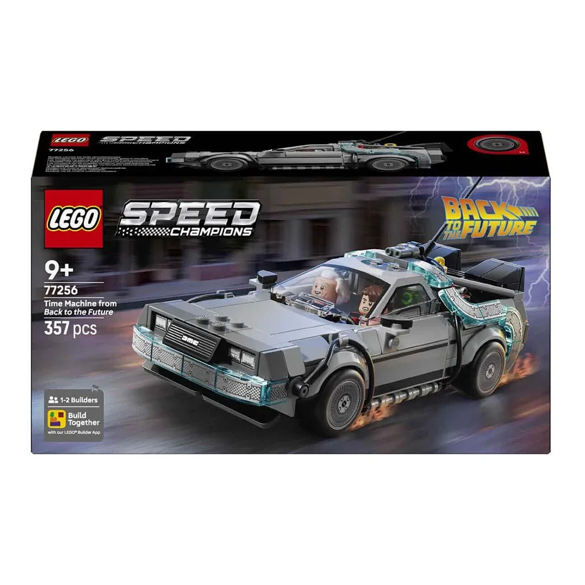 77256 Lego Speed Champions Geleceğe Dönüş: Zaman Makinesi 357 parça +9 yaş görsel 5