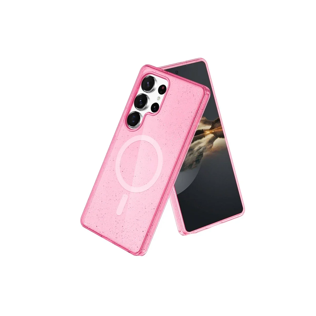 Joko Samsung Galaxy S23 Ultra Kılıf Star Magsafe Kapak - Pembe görsel 2