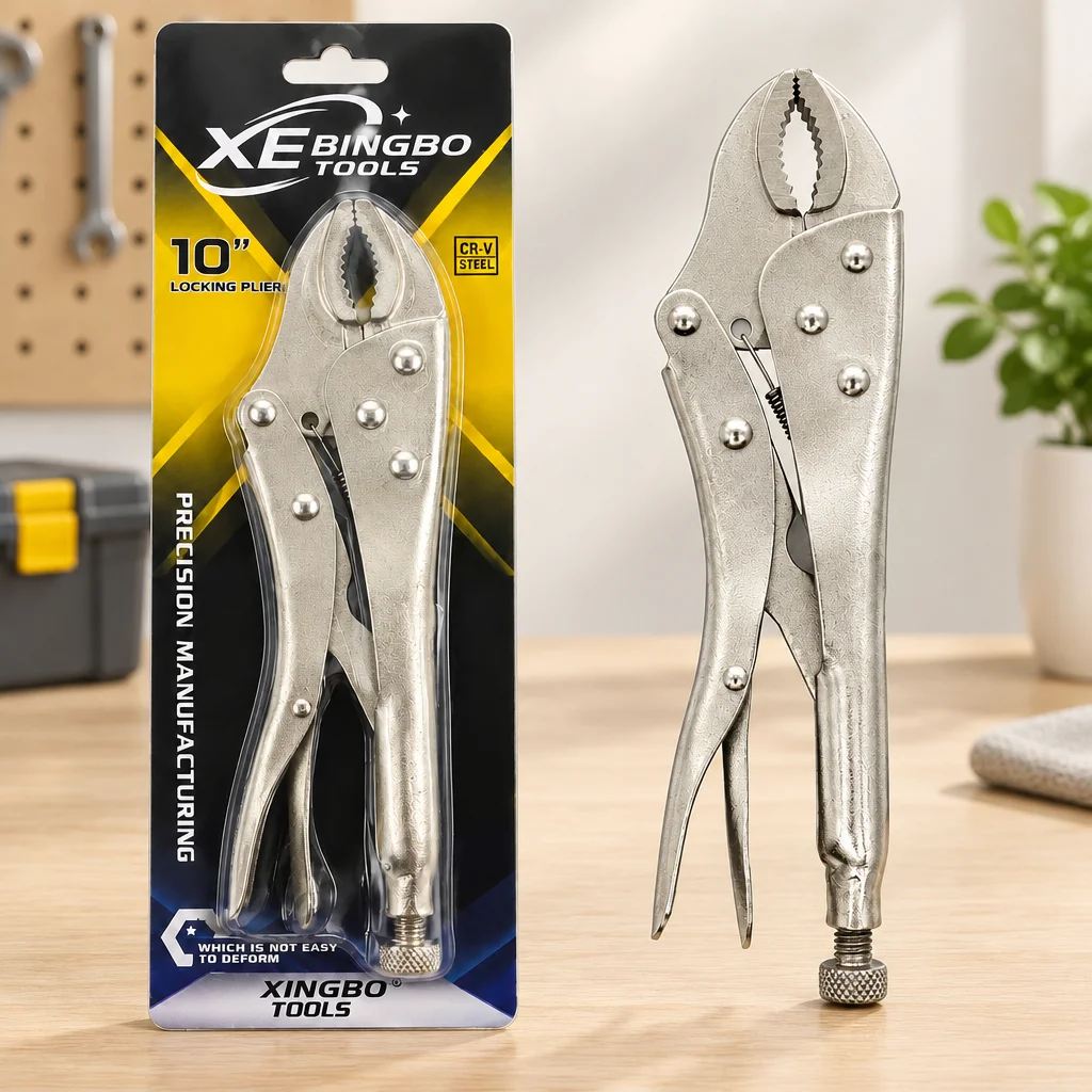 250 mm Kilitli Ayarlı Pense (Krom, Komple Metal)