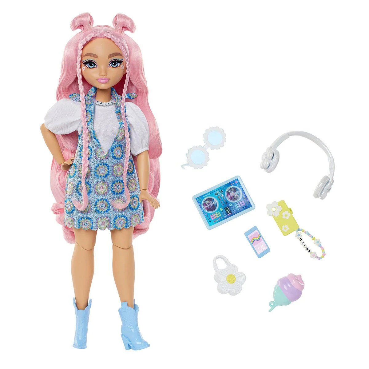 JDD74 Barbie Dream Besties Ana Karakter Bebek Daisy görsel 3