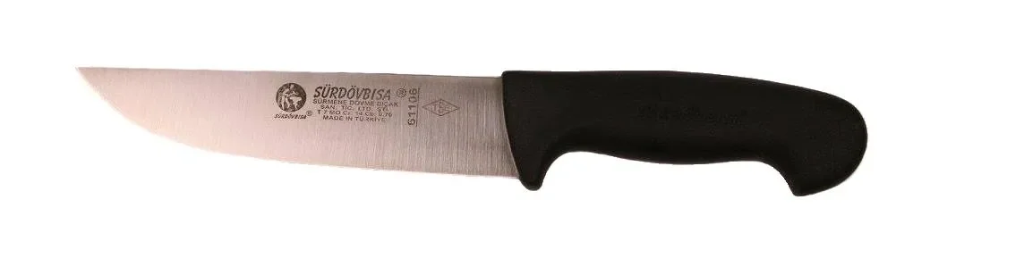 Sürmene 61106 Kasap Bıçağı 16,5 cm, Plastik Sap