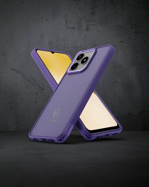 Realme C53 Kılıf Elegant Kapak - Derin Mor