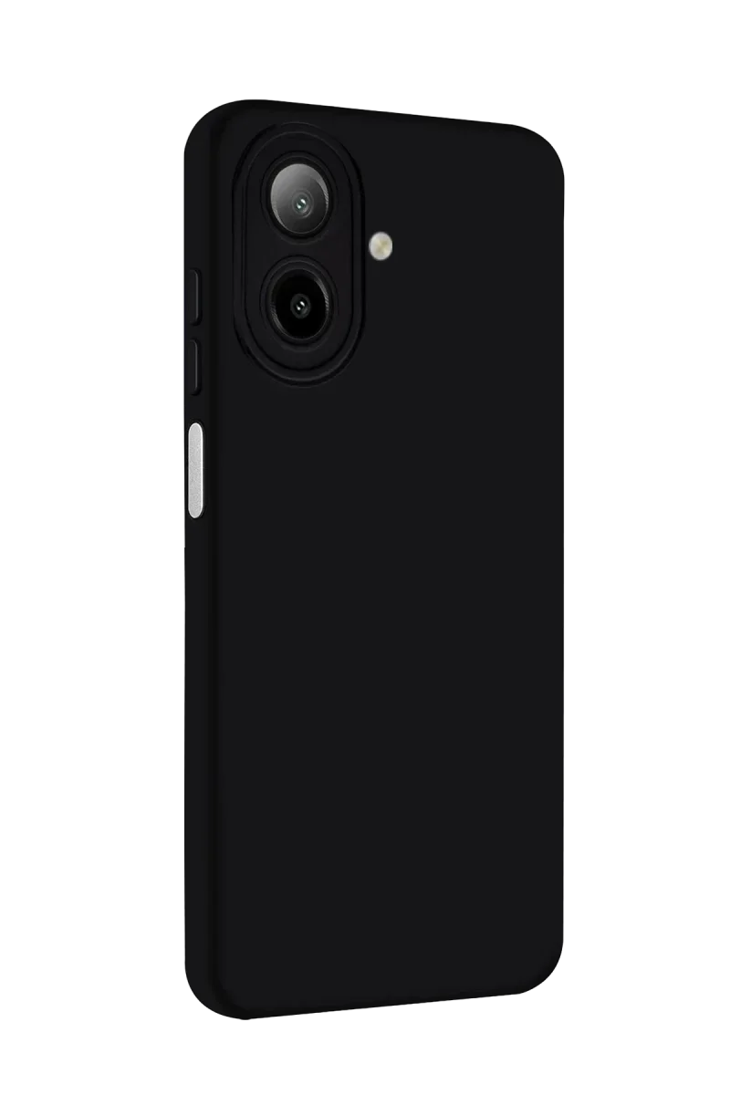 Samsung Galaxy A07 4G Nano içi Kadife Silikon - Siyah görsel 2