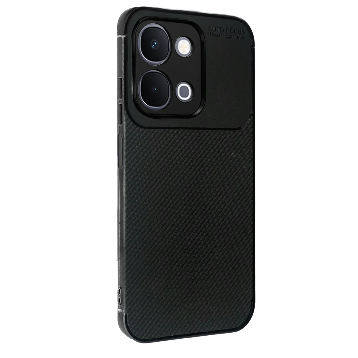 Vivo Y31d Auto Focus Karbon Kapak - Siyah