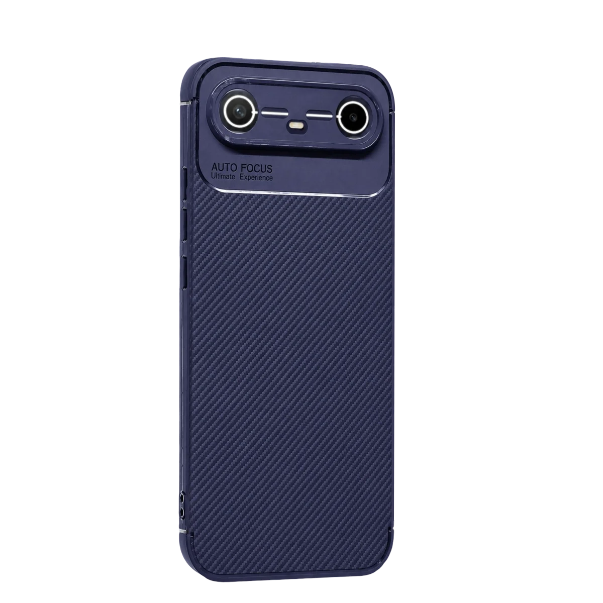 Tecno Spark Slim 5g Auto Focus Karbon Kapak - Lacivert görsel 3