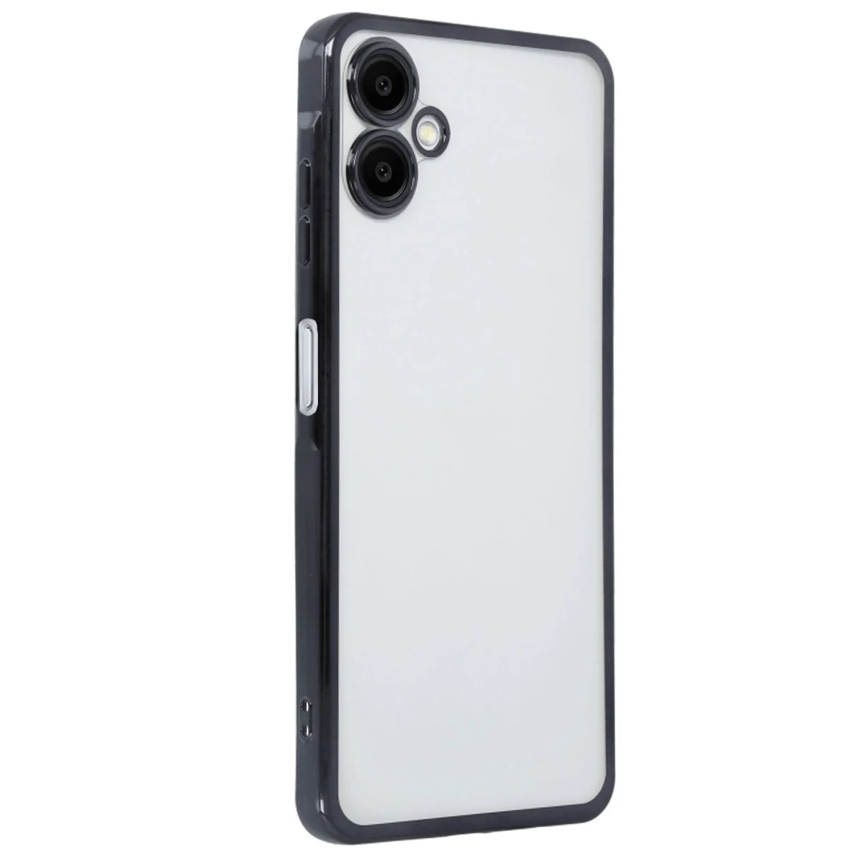 Samsung Galaxy A06 Kılıf Razer Lensli Silikon - Siyah