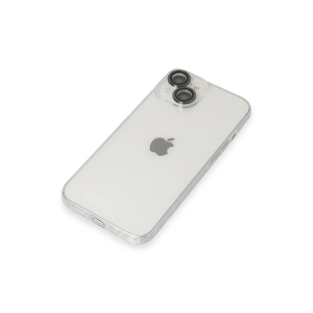 Apple İphone 14 Kılıf Luko Lens Silikon - Yeşil görsel 4
