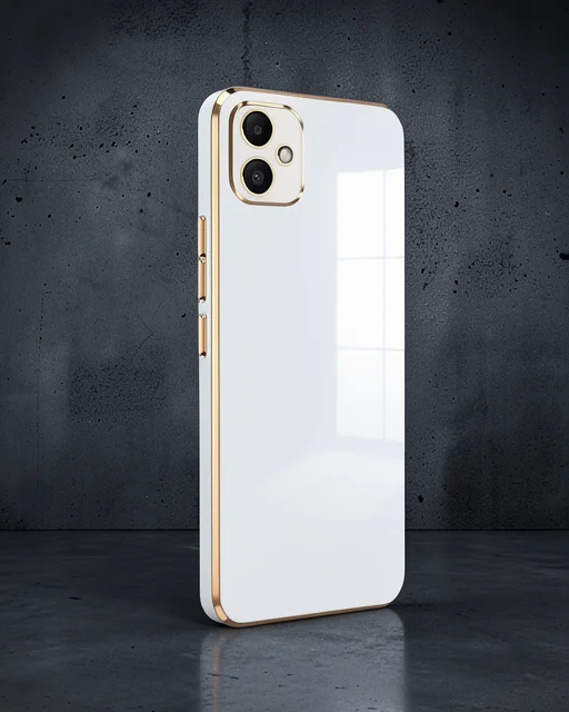 Samsung Galaxy A05 Kılıf Volet Silikon - Beyaz