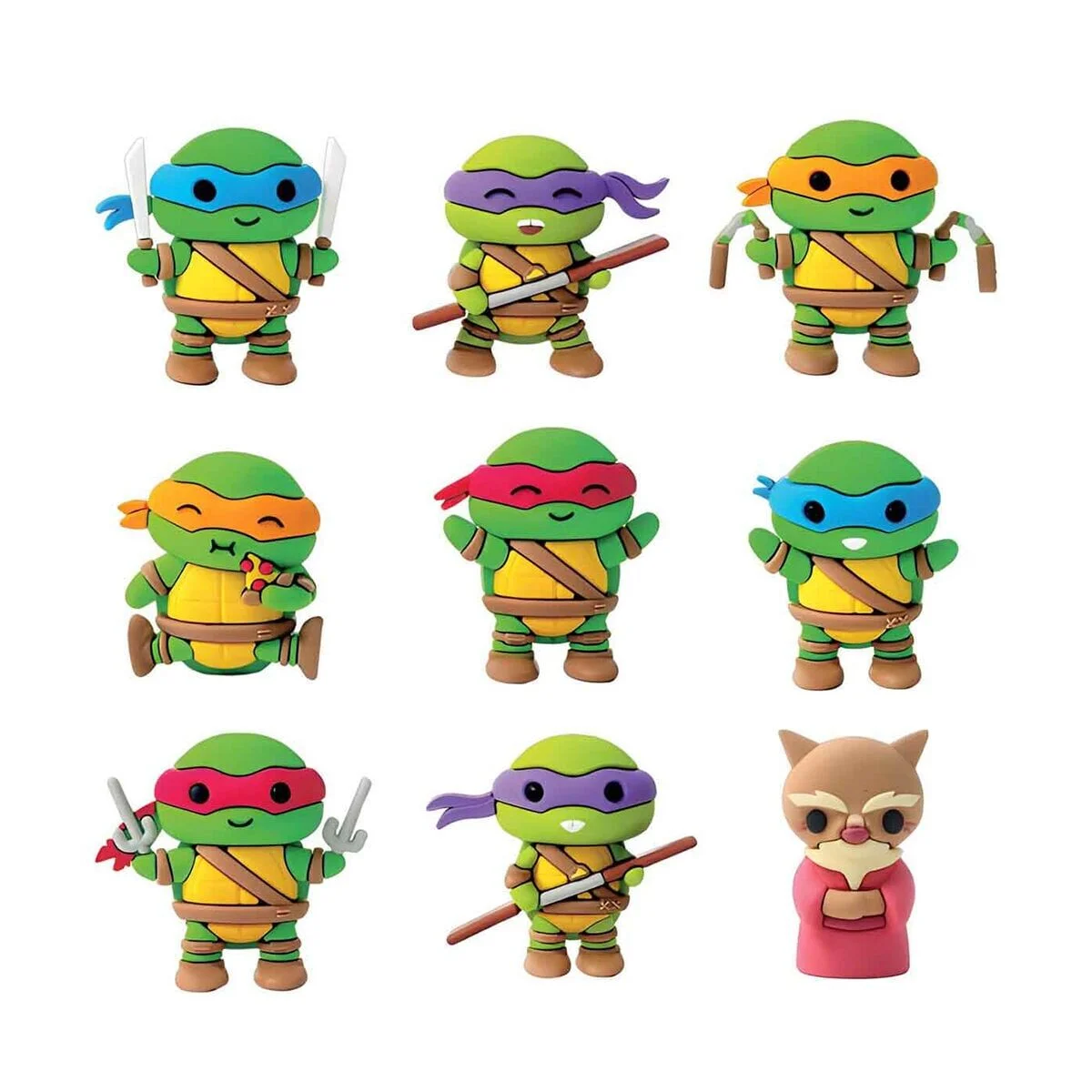 1020345 SUN-ITG-CLT-3D Figür N Turtles Buddıes Sürpriz Paket Nınj 36D görsel 3