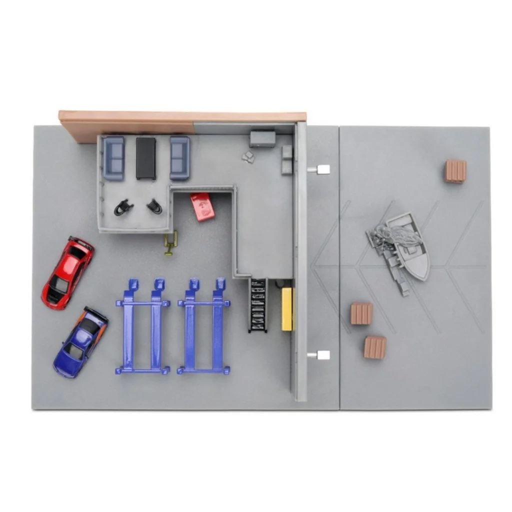 Hızlı ve Öfkeli Han'ın Garajı Nano Diorama Seti görsel 4