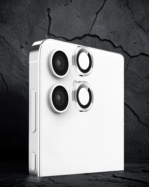 Samsung Galaxy A06 Raze Metal Kamera Lens - Gümüş