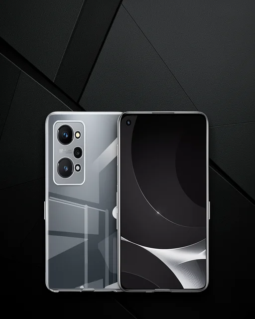 Realme Gt2 Pro 5g Kılıf Lüx Şeffaf Silikon