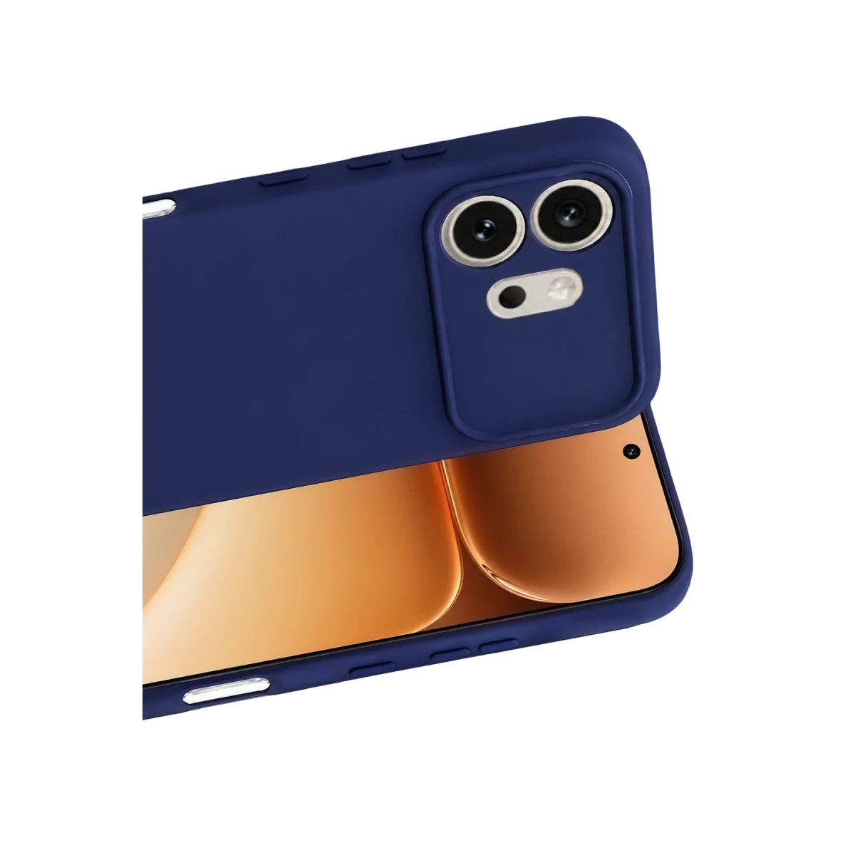 Huawei Honor 600 First Silikon - Lacivert görsel 2