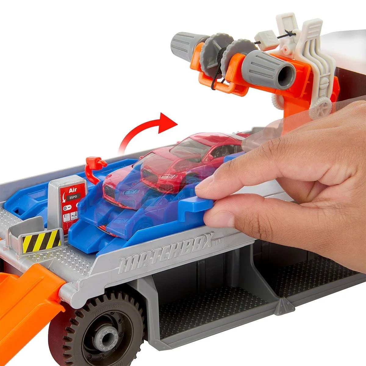 HRY43 Matchbox Aksiyon Sürücüleri - Çekici ve Tar Kamyonu görsel 3