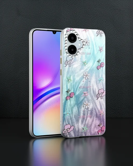 Samsung Galaxy A06 Kılıf Blade Aynalı Desenli Kapak - Desen 4