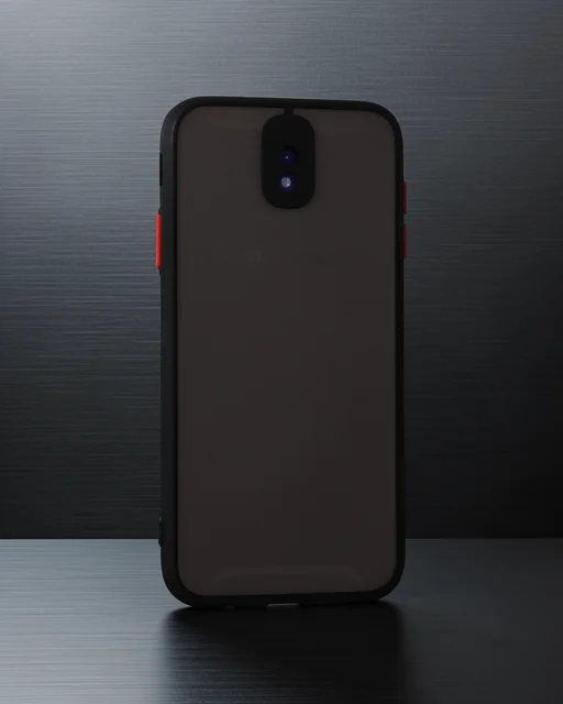 Samsung Galaxy J7 Pro / J730 Kılıf Montreal Silikon Kapak - Siyah