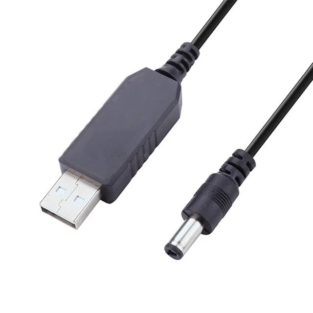 PM-21568 9V-5V USB To DC 5.5x2.5mm Çevirici Kablo görsel 3