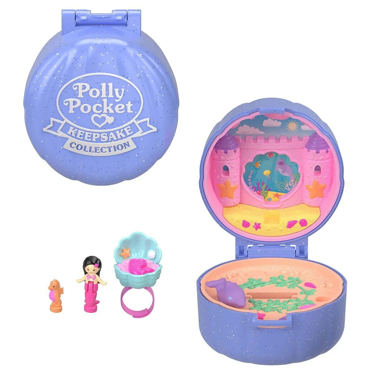 JCB24 Polly Pocket Yüzük Kutusu Oyun Seti görsel 6