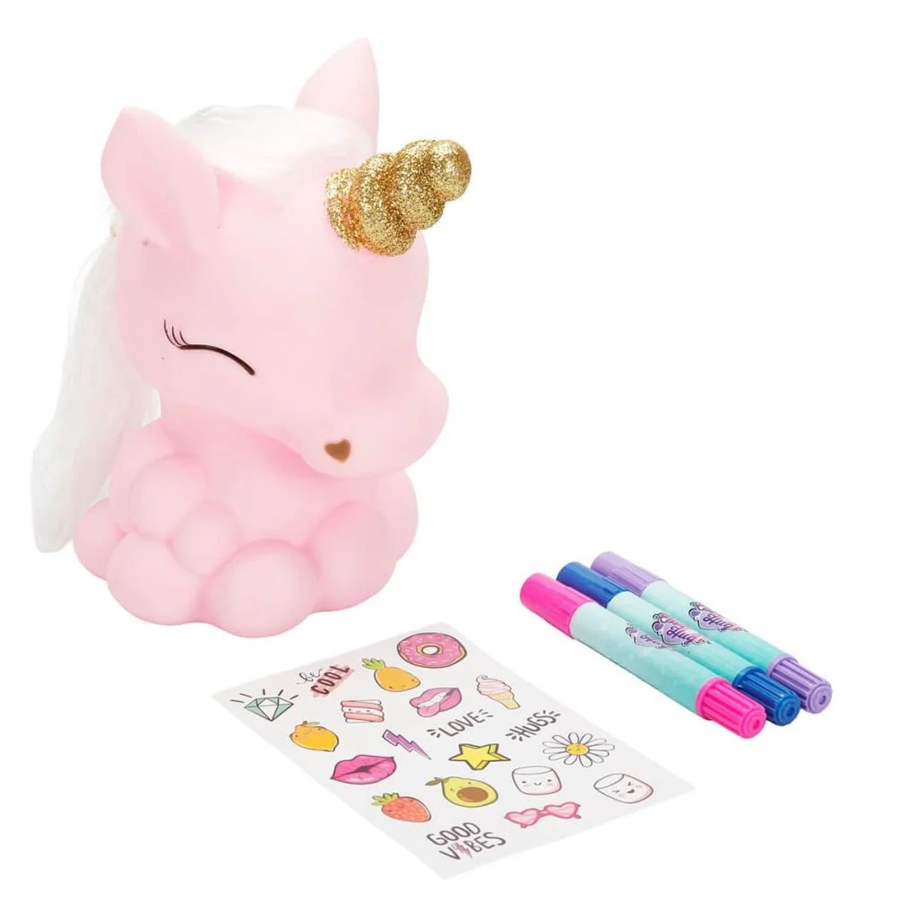 64125 Sun-htı-sbr-hobi Set Unıcorn Boyama+stıcker Işıklı görsel 3