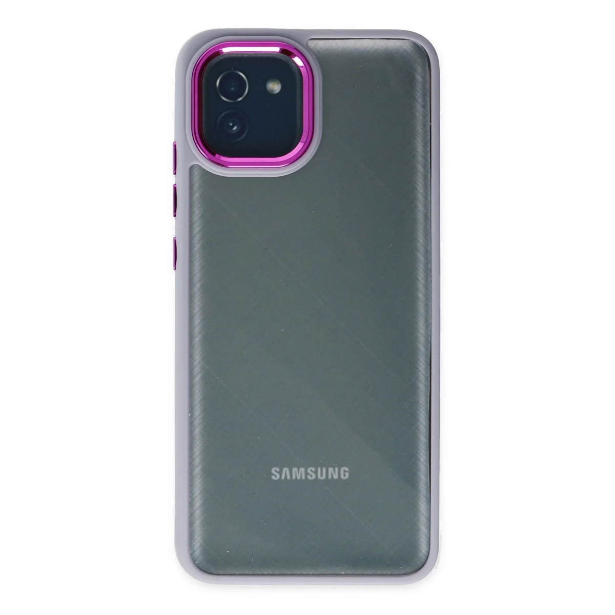 Samsung Galaxy A03 Kılıf Dora Kapak - Lila görsel 3