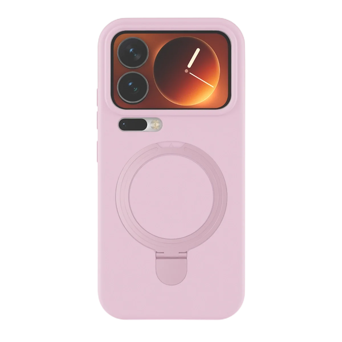 Xiao 17 Pro Regal Magsafe Standlı Kapak - Açık Pembe görsel 3