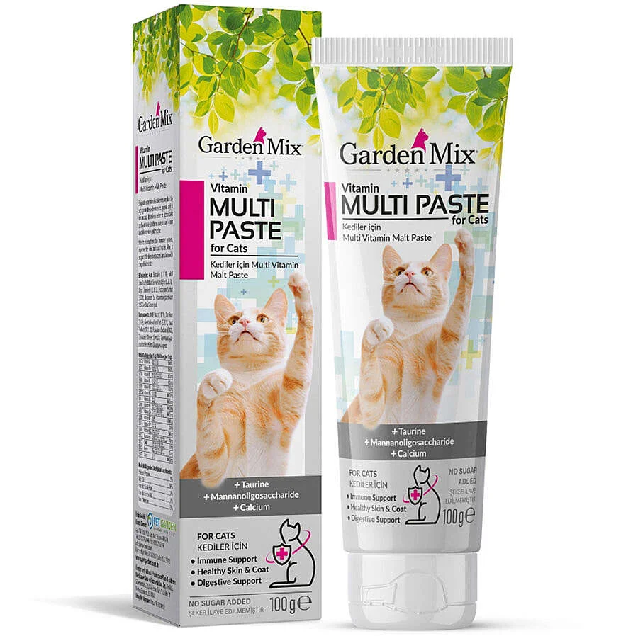 Garden mix kedi multivitamin macun 100 g