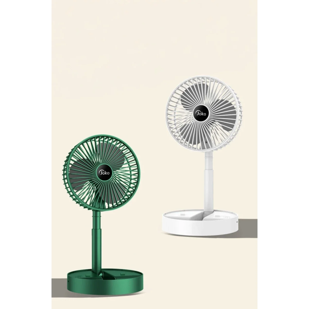 Joko JS01 Masaüstü Soğutma Fanı - Beyaz görsel 2