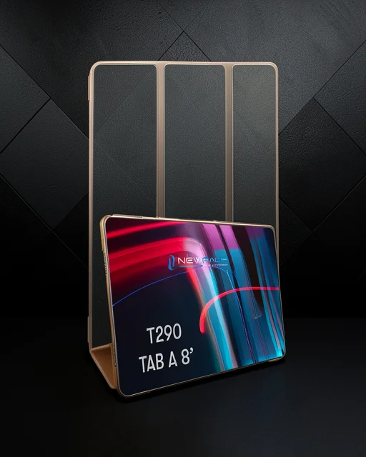Samsung Galaxy T290 Tab A 8 Kılıf Tablet Smart Kılıf - Gold
