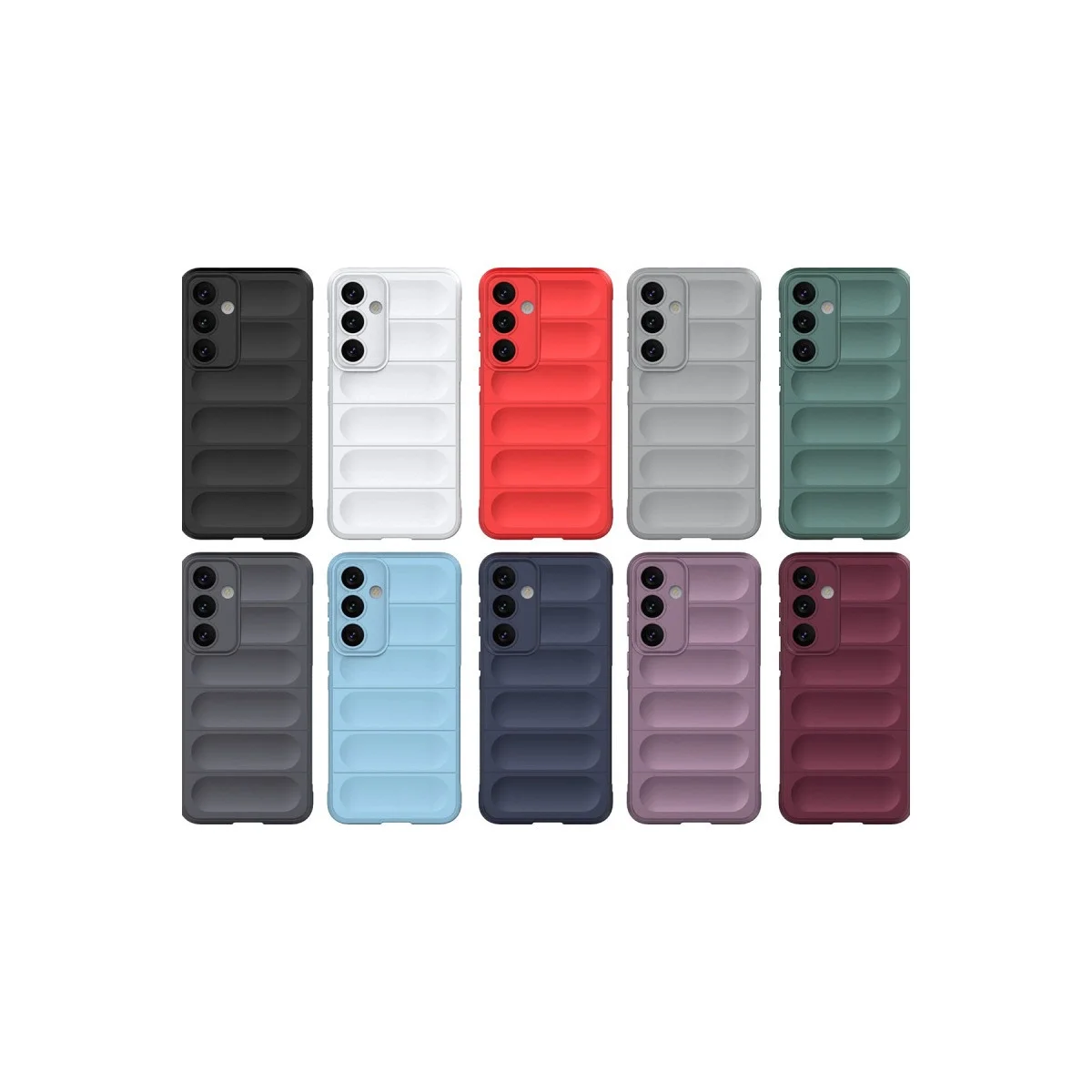 Samsung Galaxy S24 Kılıf Optimum Silikon - Koyu Yeşil görsel 3