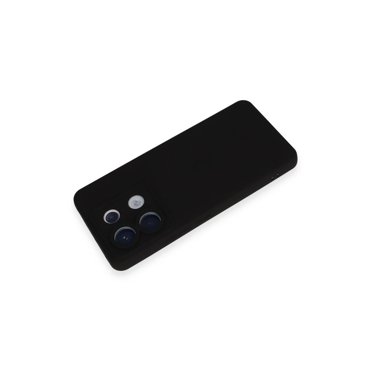 Xiaomi Redmi Note 13 Pro 5g Kılıf Nano İçi Kadife Silikon - Siyah görsel 3
