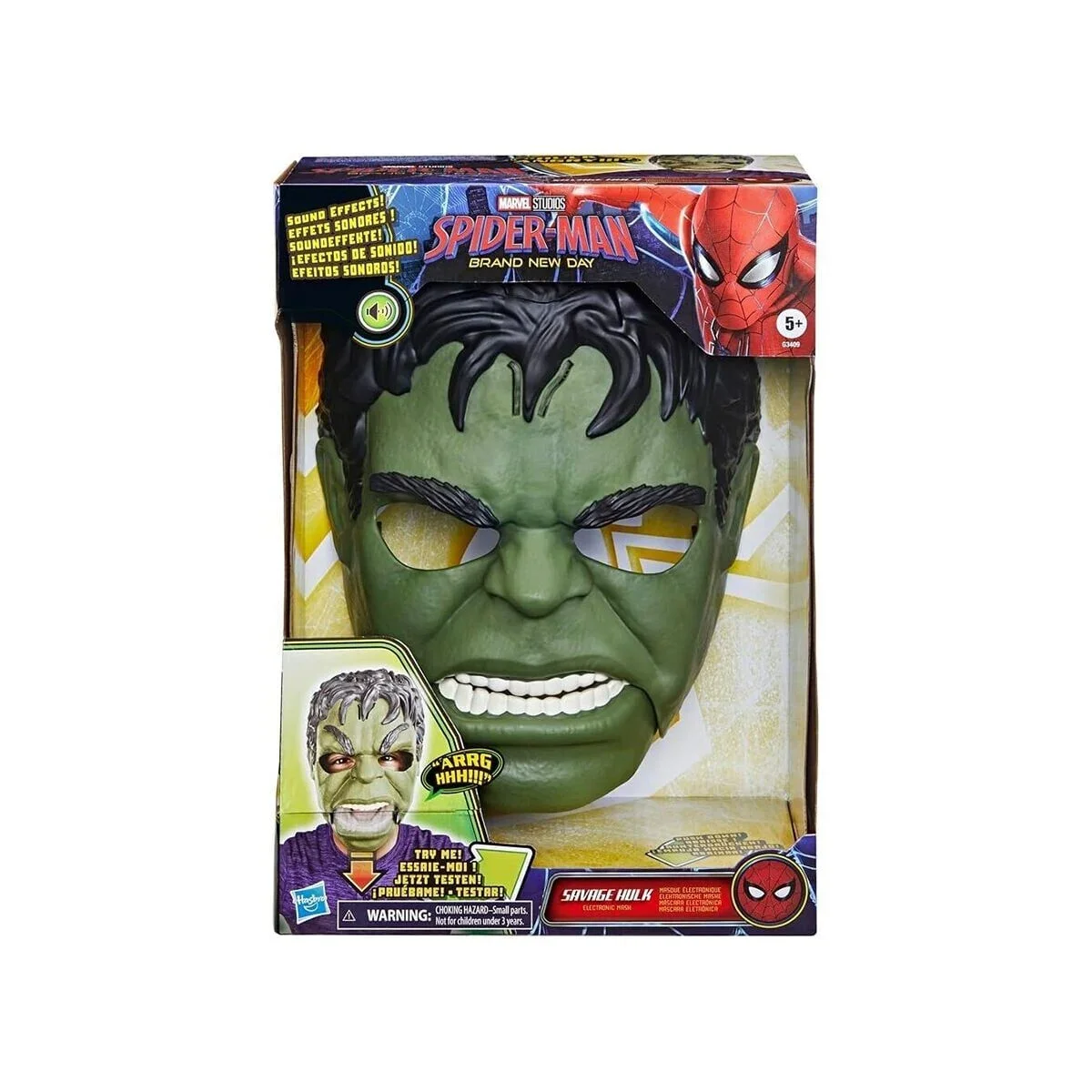 G3409 Savage Hulk Konuşan Elektronik Maske görsel 3