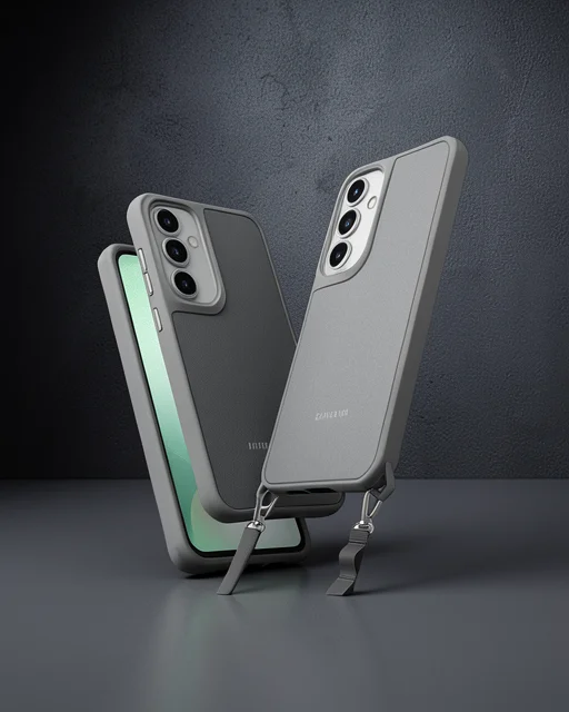 Samsung Galaxy A15 4g Kılıf Penta Silikon Kılıf - Titan Gri