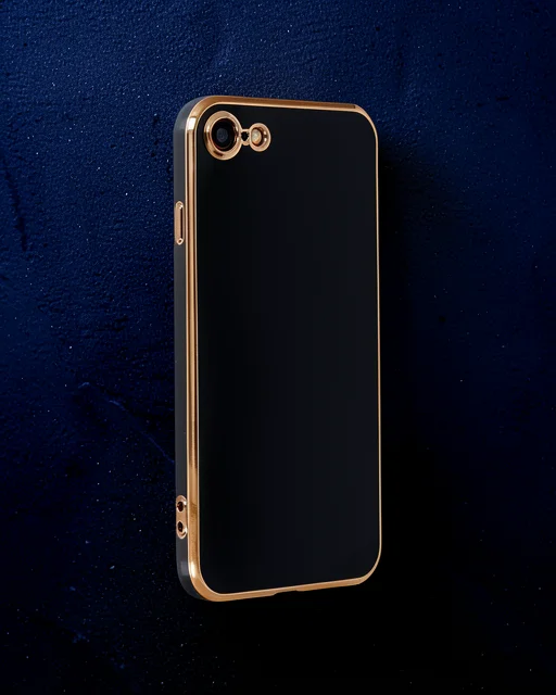 Apple İphone 7 Kılıf Volet Silikon - Siyah