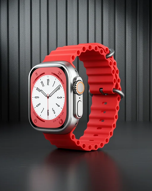 Apple Watch 38mm Ocean Kordon - Kırmızı