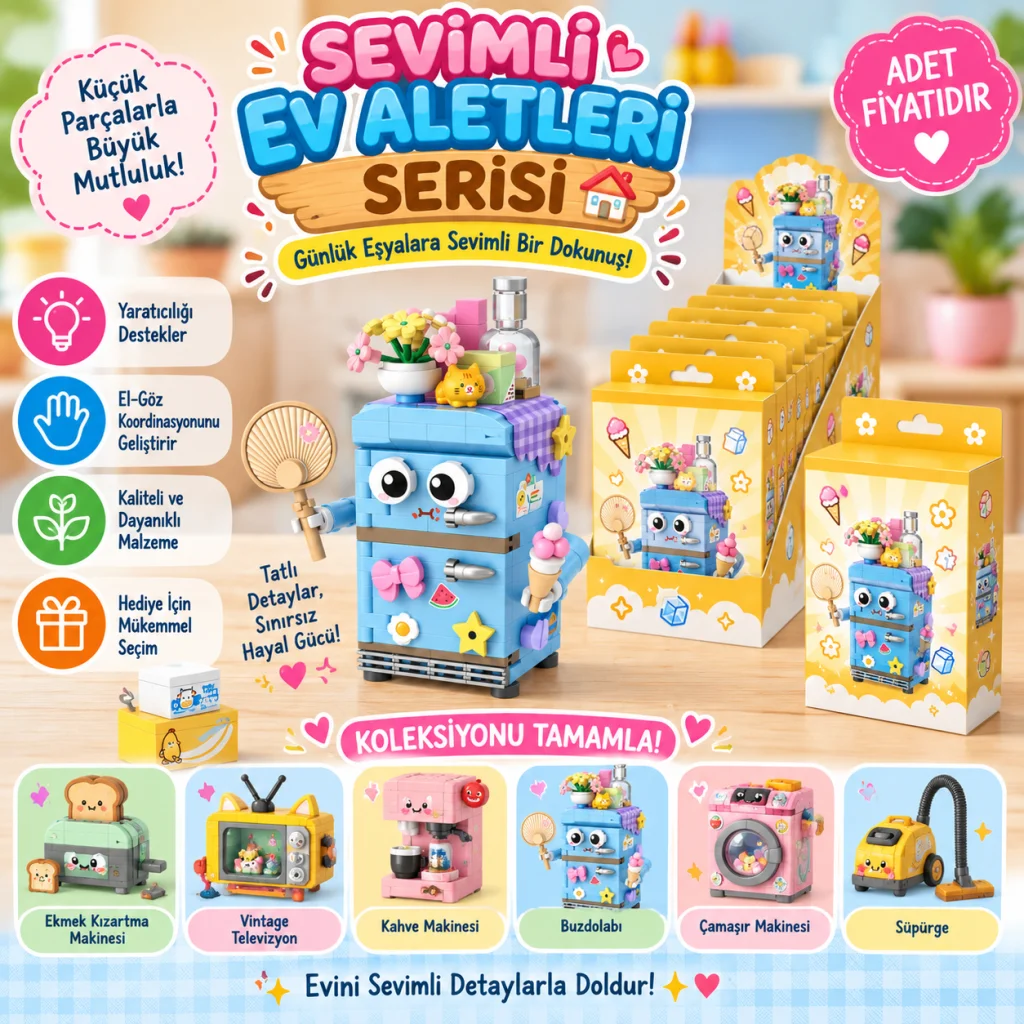 8821 Buzdolabı Model 250 Parça Block Oyucak görsel 2