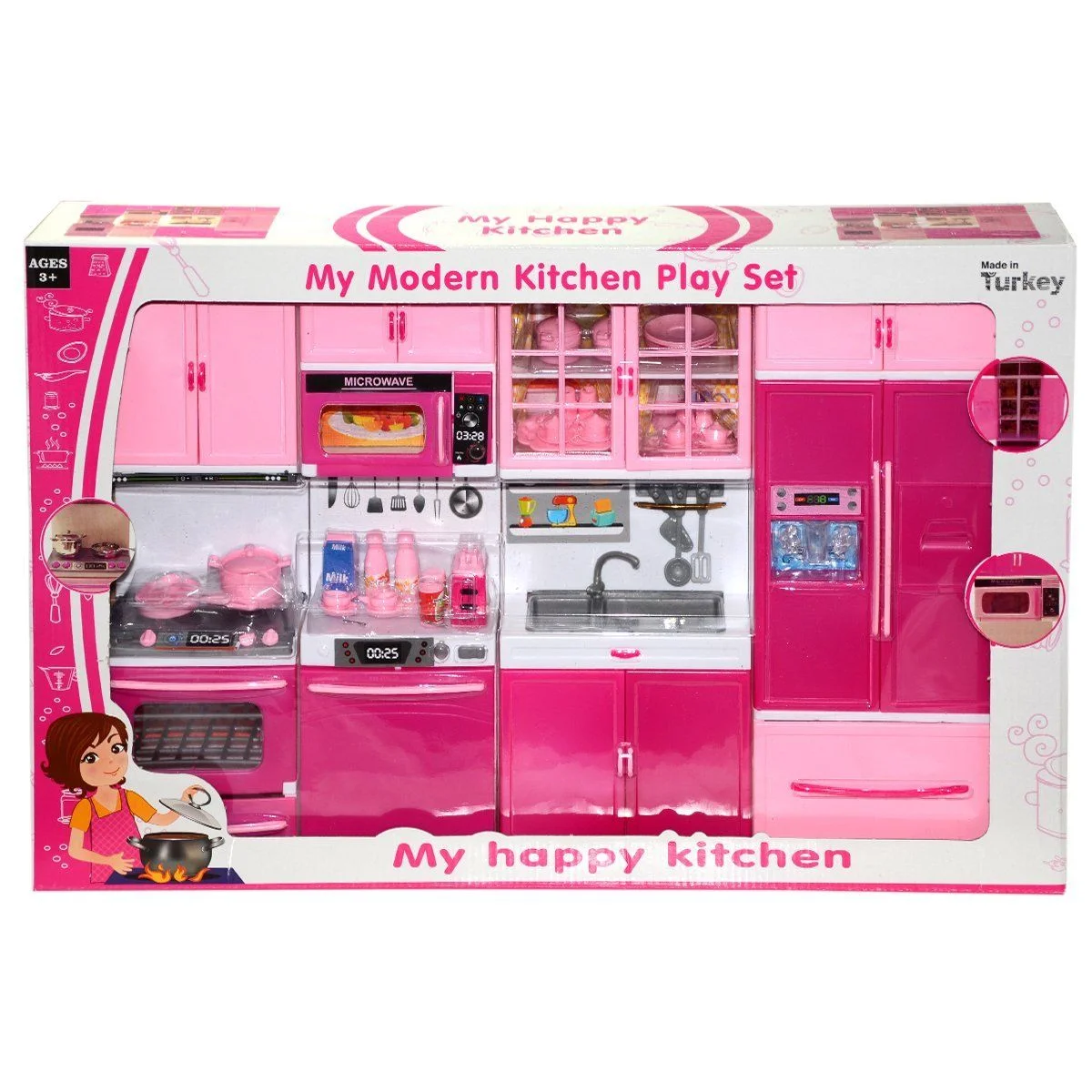 02313 Dolap Fırın Bulaşık Buzdolabı Makinası 4LÜSET