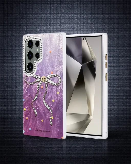 Samsung Galaxy S24 Ultra Kılıf Blade Aynalı Desenli Kapak - Desen 1