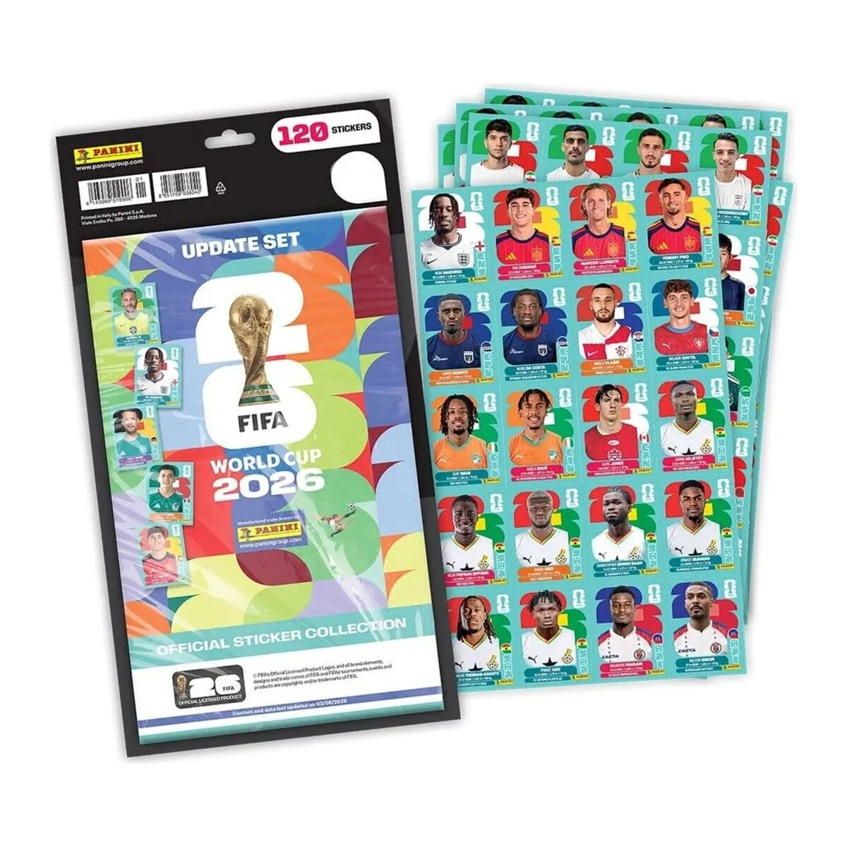 8040 Fifa World Cup 2026 Update Set Sticker Callection