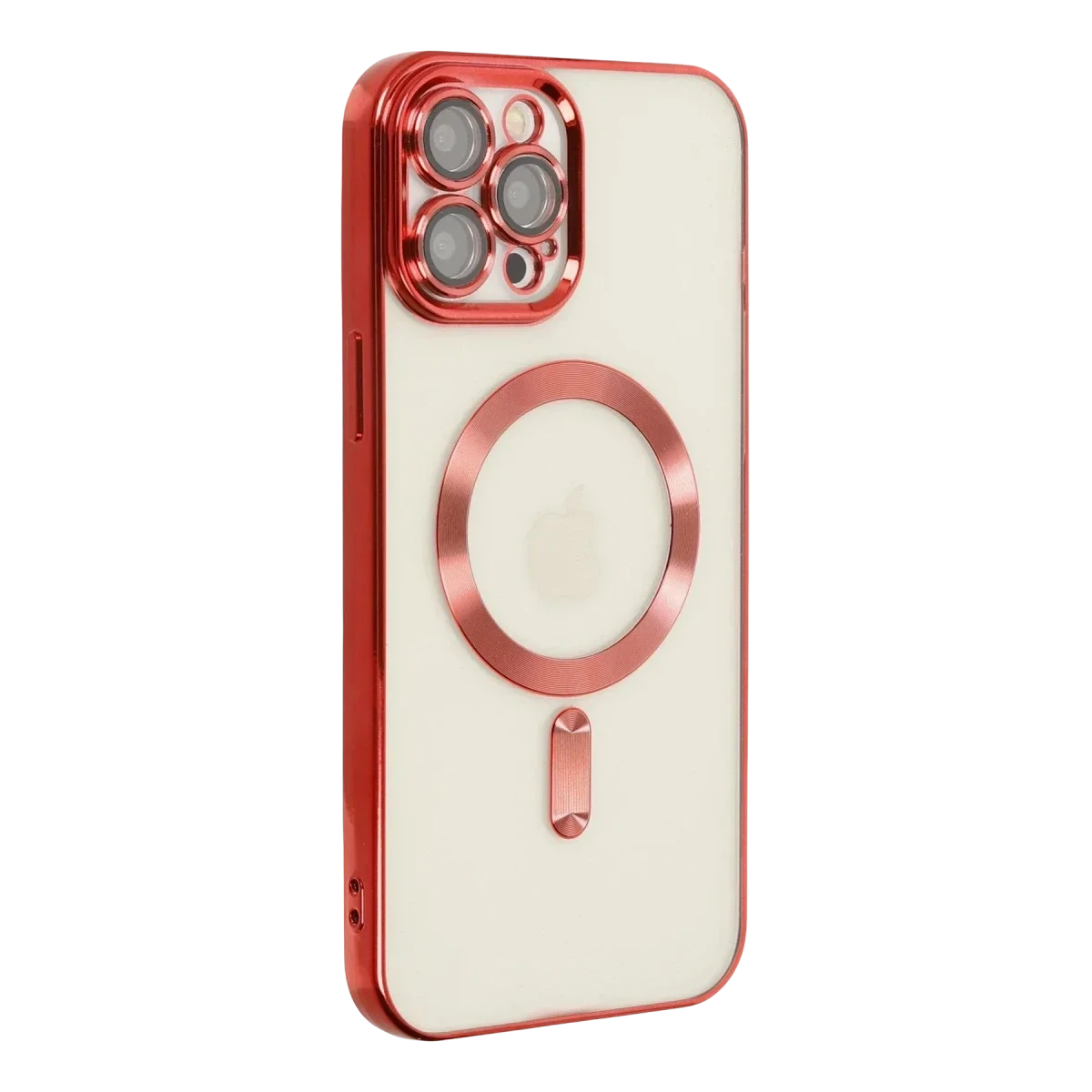 Apple iPhone 13 Pro Kılıf Kross Magneticsafe Kapak - Kırmızı görsel 4
